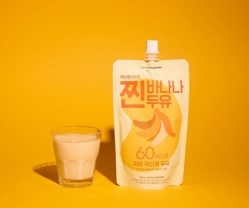농업회사법인(주)삼광에프앤비,국산콩저당두유 다이어트 찐두유 초코 멜론 바나나 식사대용 무설탕 맷돌두유 190ml 14입 [원산지:국산(강원도 양구군)]
